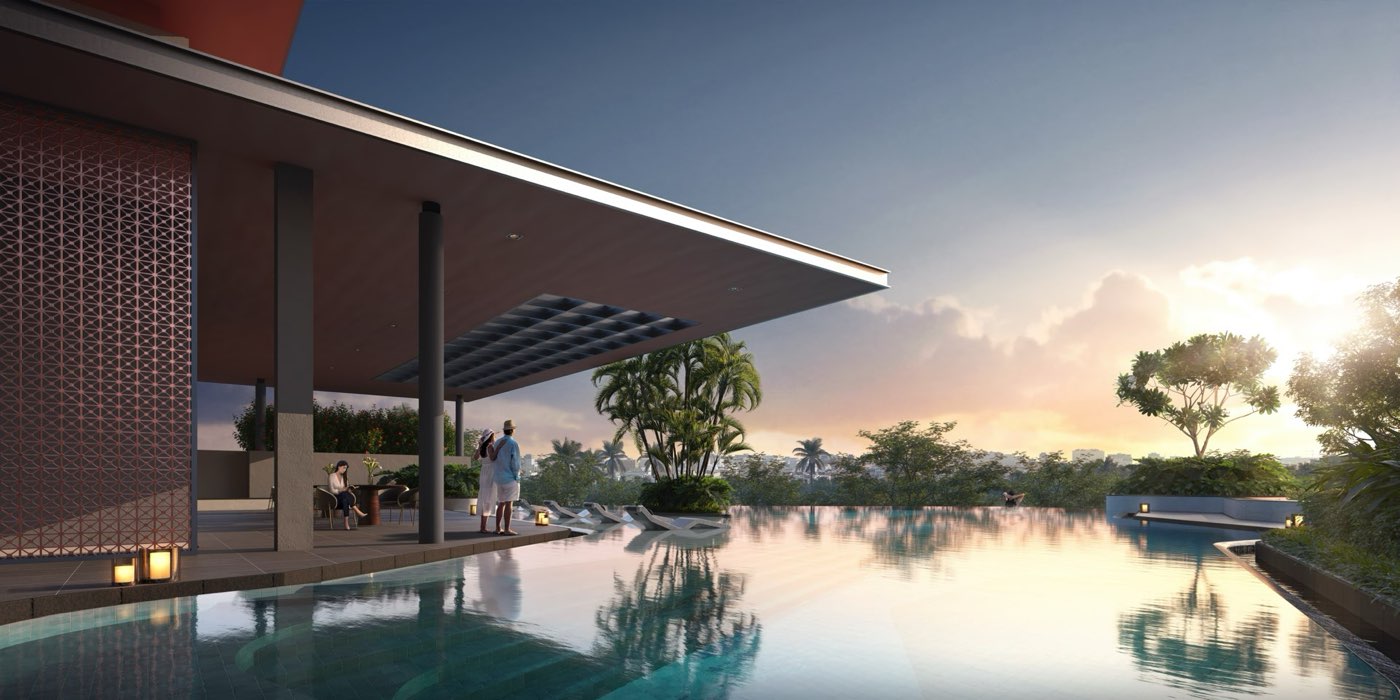 Pool View Dawn